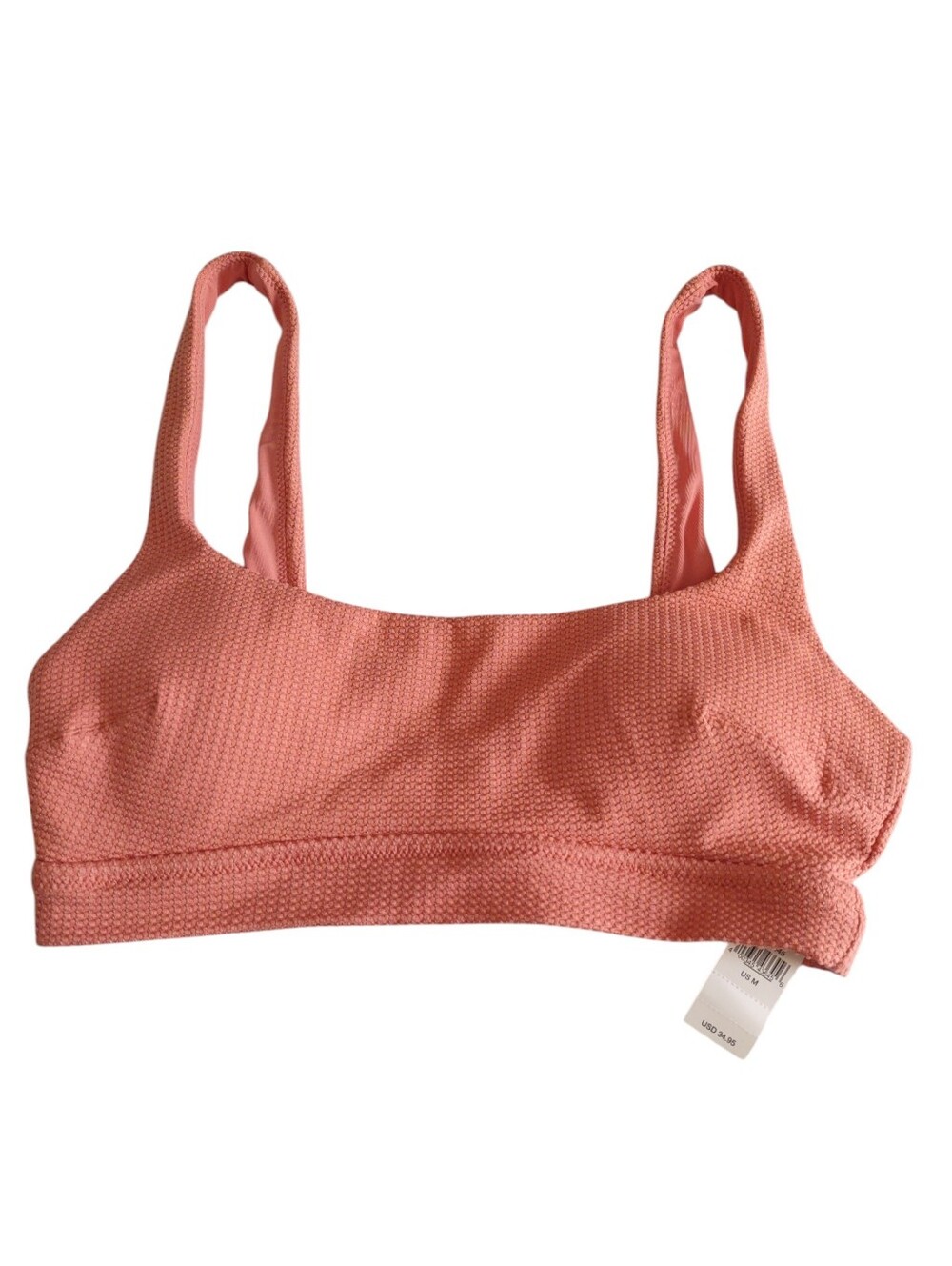 Aerie Medium Waffle Knit Scoop Bikini Top